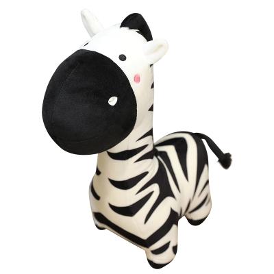 China Simulation Anti-static American Zebra Cartoon Style Multifunctional Bed Pillow Waist Rest for sale