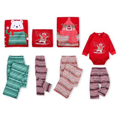 China Wholesale QUICK DRY Custom Material Cotton Material Festival Family Christmas Matching Pajamas for sale