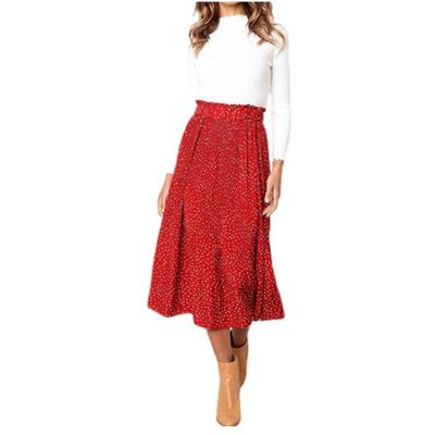 China Wholesale New Summer High Quality Custom Made Breathable Fashion Beautiful Long Floral Print Skirt For Women for sale