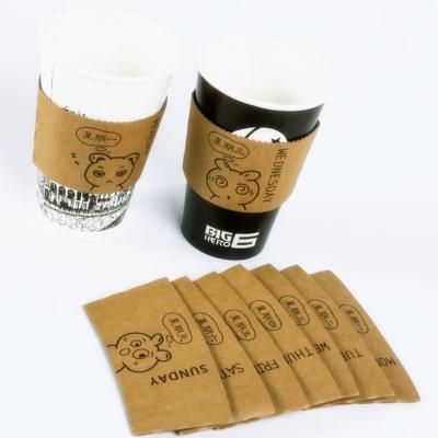 China Disposable Paper Cup Sleeves Selling Materials Korean Star Logo Disposable Kpop Singer Side Printing Milk Tea Hot Custom Coffee Disposable for sale