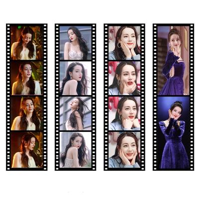 China Custom Kpop Transparent Card Fashion PVC Advertising Landmark Ticket BTS Instagram Korean Plastic Transparent Card Photo Strips For Gift for sale