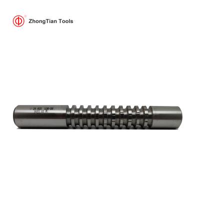 China Working Piece Broaching Rotary Broaching Custom Type Round Factory High Quality Shank Tools Push Broach Tools HSS Broaches for sale