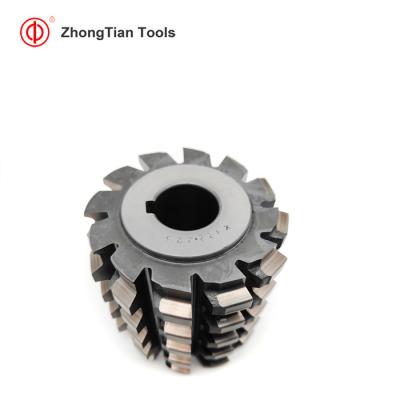 China Cutting Gears 2022 Future Fashionable H12.7 HSS-M2 Synchro Pulley Gear Hob Cutter Module Processing Gear Hob Cutter for sale