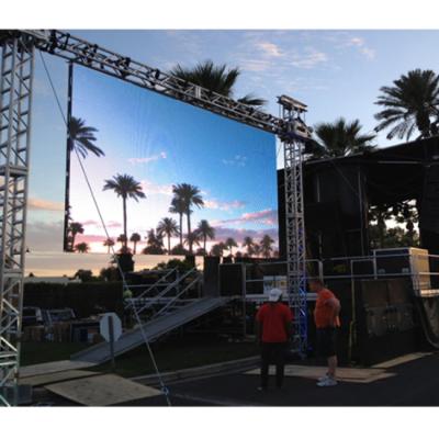 China 500 x 500mm P3.91 P4.81 Outdoor Led Screen Panel Advertising Outdoor Rental Events Led Video Wall for sale