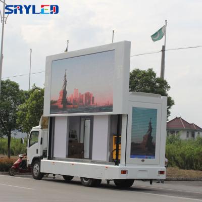 China Truck Van Trailer P6 P8 Outdoor Mobile Advertising P10 Led Display Screen for sale