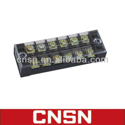 China TB2506 Tend Panel Mount Solid Type Terminal Block 91*30*19mm for sale