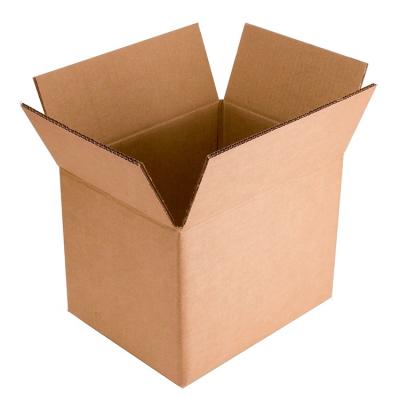 China Recycled Materials Custom Rigid Corrugated Box Brown Corrugated Cardboard Box For Shipping for sale