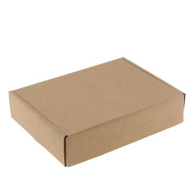 China Recycled Materials 7x5x2 25 Inch Shipping Boxes Pack Small Custom Brown Corrugated Mailer Boxes For Small Business for sale