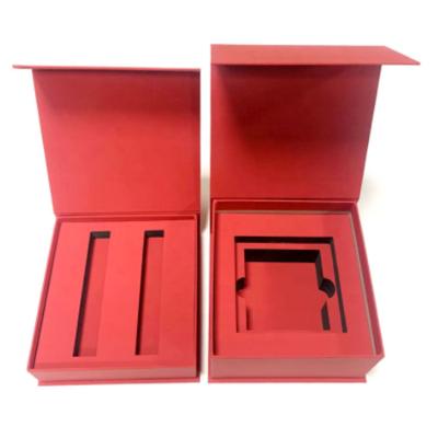 China Custom Materials Packaging Luxury Cosmetic Box Recycled Magnetic Perfume Gift Box for sale