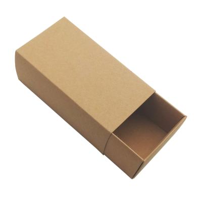 China Handmade Custom Design Kraft Paper Soap Packaging Box Color Printed Soap Box Packaging for sale