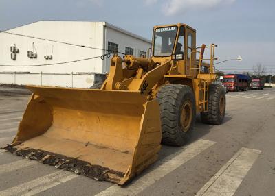 China 2008 anos usaram a cor do amarelo de Payloader da parte dianteira do carregador/Caterpillar 966C da roda do CAT à venda