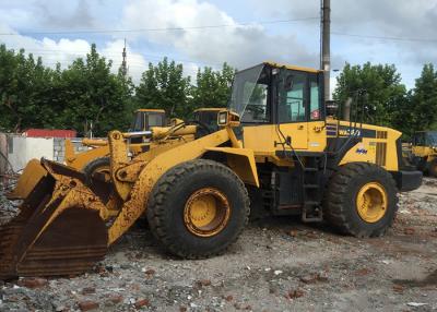 China 2009 pá usada Payloader de KOMATSU do ano WA380-6, carregador da parte frontal da segunda mão à venda