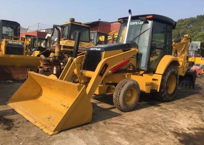 Κίνα Κίτρινη χρησιμοποιημένη Backhoe γατών 420f δυνατότητα εργασίας φορτωτών/φορτωτών ταύρων ολισθήσεων υψηλή προς πώληση