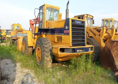 China Peso de funcionamento usado do carregador 17500kg da roda de KOMATSU WA450 da maquinaria de construção à venda