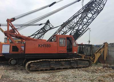 China 50 het ton Gebruikte van de het Kruippakjekraan 1998 van HITACHI KH180 Type van het Jaardiesel Te koop