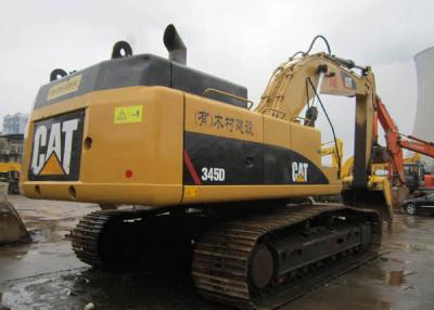 China Excavadores usados 345d, 36 mano de Caterpillar del excavador segundo de la correa eslabonada del gato de la tonelada en venta