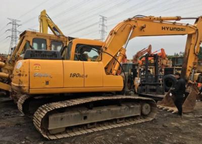 China Hyundai 190 utilizó el excavador de la rueda con el motor de la original del tamaño del cubo 0.8M3 en venta