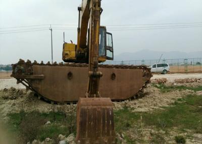 China Used Deep Warer Swamp Amphibious Dredger Excavator Sany 215 2012 Year Model for sale