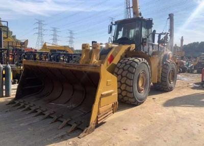 China Gelbes 1615Nm 1800rpm 318hp verwendete CAT Wheel Loader zu verkaufen