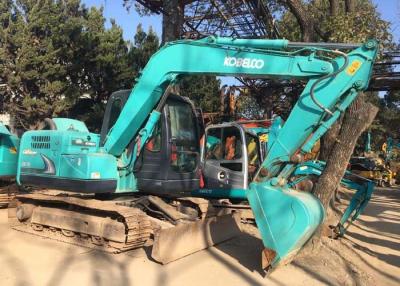 China La construcción de carreteras Kobelco SK75 utilizó el excavador de la correa eslabonada en venta