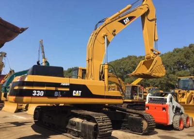 China 1.2M3 32 Ton 330B Old Crawler Used CAT Excavators for sale