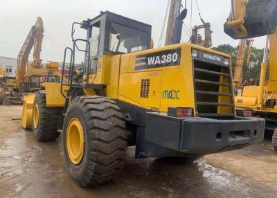 China a cubeta 3m3 2014 anos usou o carregador WA380 da roda de KOMATSU à venda