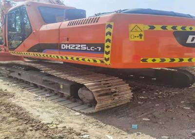 China Daewoo Doosan DH225-7 utilizó el excavador 1M3 de la correa eslabonada en venta