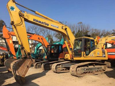 China KOMATSU PC200-7 benutzte Eimer Kettenbagger-With 1m3 zu verkaufen