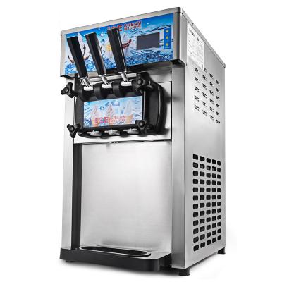 China Hot Selling New Soft Factory Frozen Commercial Ice Cream Snack Machine Maker Soft Serve for sale