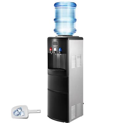 China ice basket household water dispenser storage 12kg/24h with ice maker 27 lbs/24h (12kg/24h) for sale