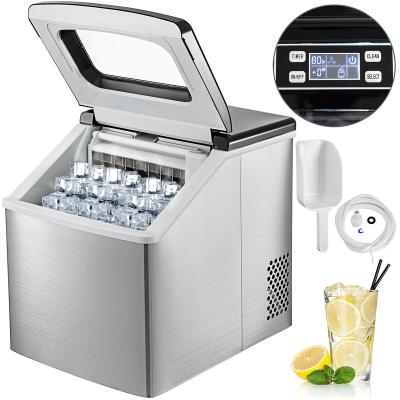 China Restaurant High Performance Countertop Ice Machine Commercial Ice Maker 18kg/24H for sale