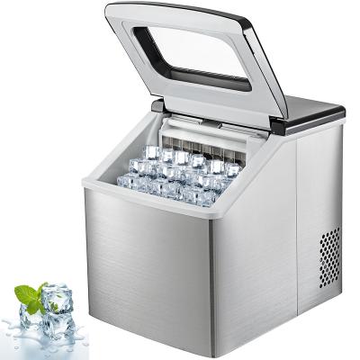 China Home 2022 New Mini Ice Cube Machine 18kg/day Automatic Portable Ice Cube Maker Machine Ice Cube Maker Making Machine for sale