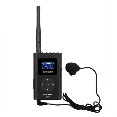 China 76-108MHz FM Transmitter Wireless Handheld MP3 Broadcast Radio Transmitter To Meet Tour Guide FT11 for sale