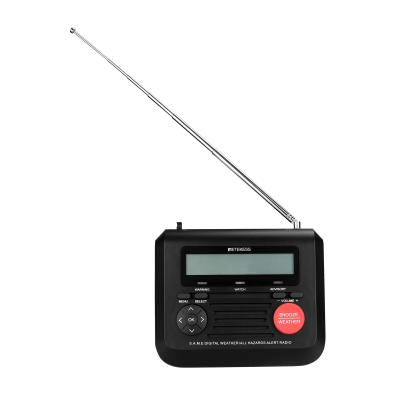 China Home Radio 162.400-162.550MHz NOAA SAME Emergency Weather Alert Radio for Storm and Other Flood Tornado Warnings RETEKESS TR625 for sale