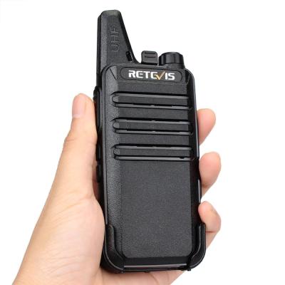 China Long Range Rechargeable Two Way Radios Yes UHF FRS or PMR Retevis RT22 RT622 Mini Portable for sale