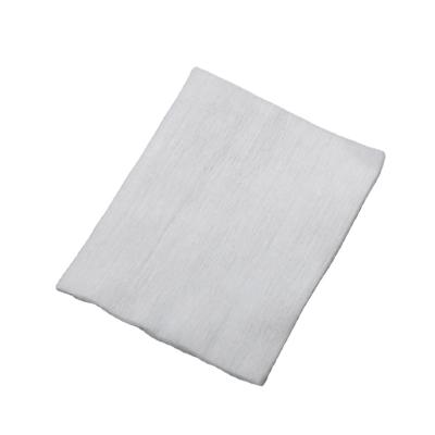 China Eco-friendly biodegradable water washed organic cotton 150g face direct-laid spunlace cotton for sale