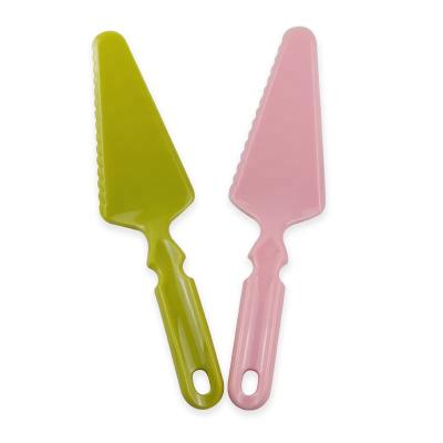 China Disposable Cake Accessories and Tools 2 in 1 Wedding Cake Knife and Server Shovel Plastic Tool for sale