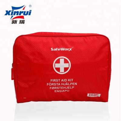 China Red Hot Custom Jumbo Pouch Med Pack Pouch Safety Sale Zipper Top First Aid for sale