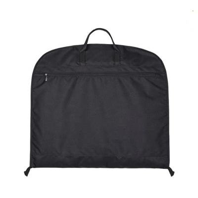 China With zipper new style non woven suit cover foldable garment bag with zipper for sale