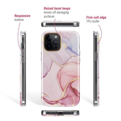 China For iPhone 12 Cases Colorful Glitter Marble 2021 NEW Gradient Marble Phone Case For iPhone 13 12 11 Pro XS XR 7 8 Max Plus SE2020 Double Sided IMD Cover Back Cover for sale