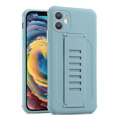 China Four Corner Protect Shockproof Wrist Strap Back Cover For Xiaomi Redmi MI Note 9 9S 10 Lite pro Max Colored Silicone Phone Case For Redmi Note10 free shipping for sale