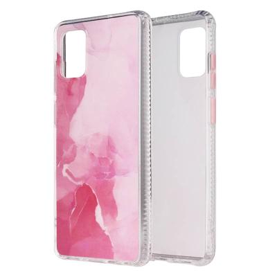 China Anti-fall Four Corners Drop Resistance Phone Case For Samsung A12 A32 A52 A72 A82 A51 A71 4G 5G High Quality Gradient Marble Cover for sale