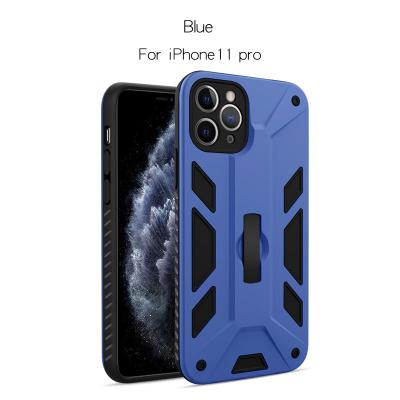 China Corner Four Protect Back Cover Man Smartphone Case For Moto G7 PLUS G8 POWER E6 PLAY ONE Maco Business Shockproof Style With Bracket For Moto G8Play G7Power for sale