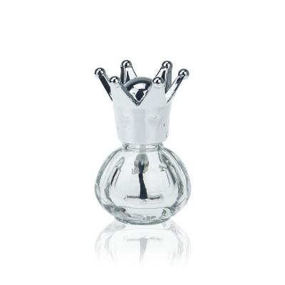 China New Style 10ml Personal Care Pumpkin Shape Small Capacity Empty Nail Polish Glass Bottle for sale