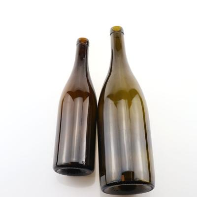 China Wine Bottles 500ml 750ml 1L Clear Swing Top Glass Eco-friendly Recyclable Beer Bottle For Juice Kombucha Wholesale Free for sale