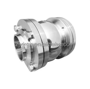 China General Customizable Hot Sale SS304/SS316L Food Grade Sanitary Ball Type Sanitary Check Valve for sale