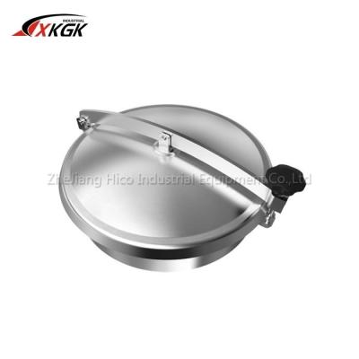 China China good price normal pressure tank 304 stainless steel manhole diameter 600mm sanitary manway cover for tank food equipment for sale