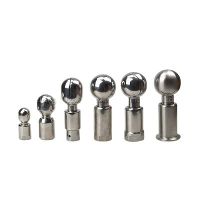 China Dairy Stainless Steel Cleaning Ball Threaded Rotating CIP Spray Ball For Tank for sale