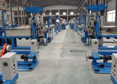 China Multi Function TPU / LSHF Cable Extruder Machine High Speed 26x3.4x2.8m Size for sale