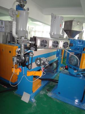 China Low Smoke Halogen Free Cable Making Machine , XLPE Wire Extruder Machine for sale